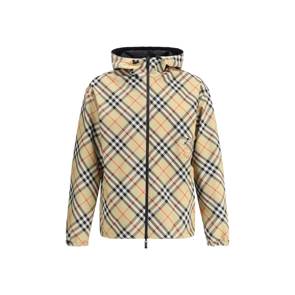Burberry Multicolor Polyester Coat Main image