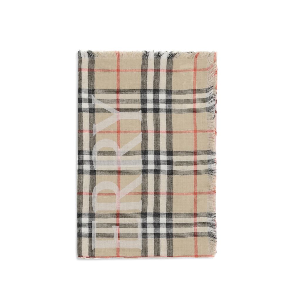 Burberry Beige Wool Scarf Main image