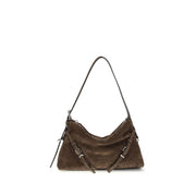 Givenchy Brown Calf Leather Bos Taurus Handbag