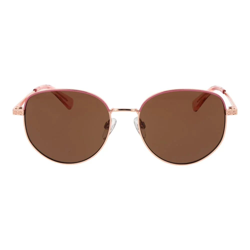Ted Baker Rose Gold Metal Sunglasses - Zachava