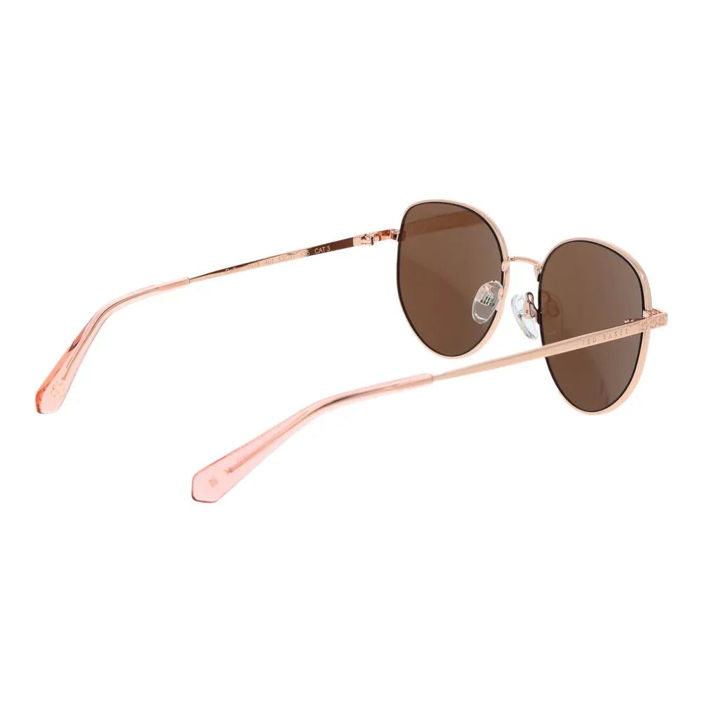 Ted Baker Rose Gold Metal Sunglasses - Zachava