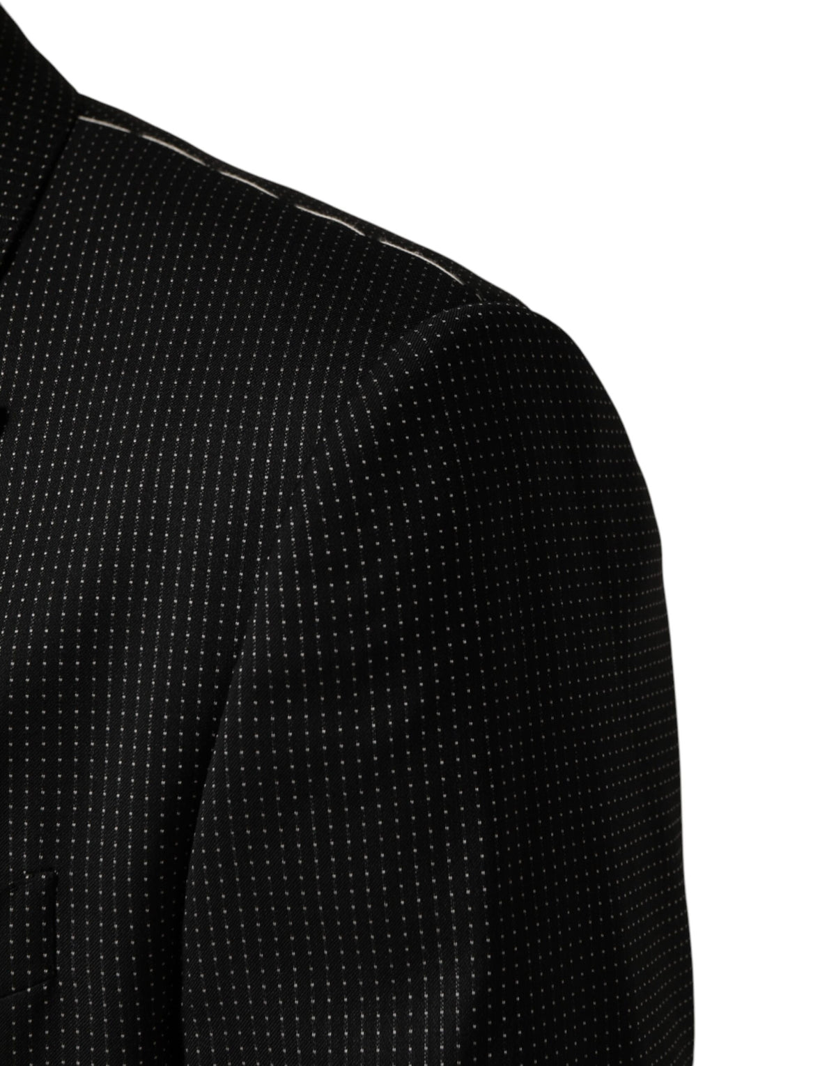 Dolce & Gabbana Dark Gray Fantasy Single Breasted Jacket Blazer