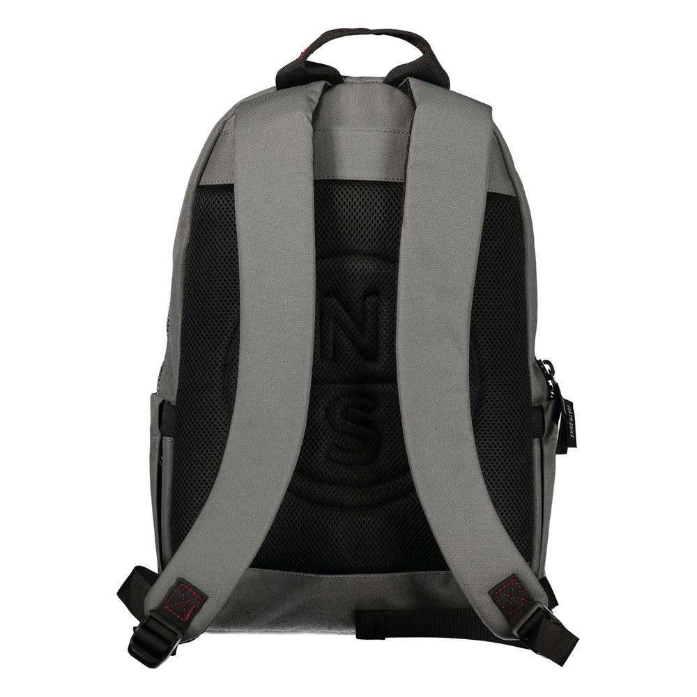 North Sails Grigio Polyester Men Backpack Secondary image