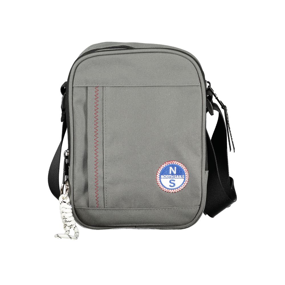 North Sails Grigio Polyester Man Shoulder Bag Main image