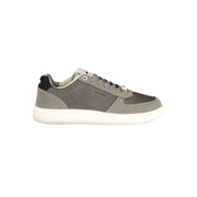 Gas Gray Polyester Men Sneaker