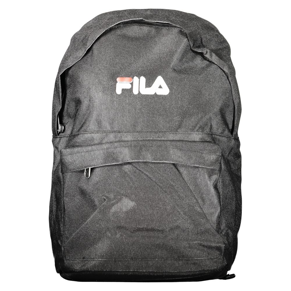 Fila Black Polyester Men Backpack Main image