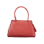 Mario Valentino Rosso Polyurethane Women's Handbag