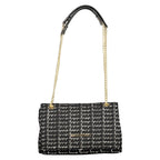 Mario Valentino Nero Polyurethane Women Shoulder Bag