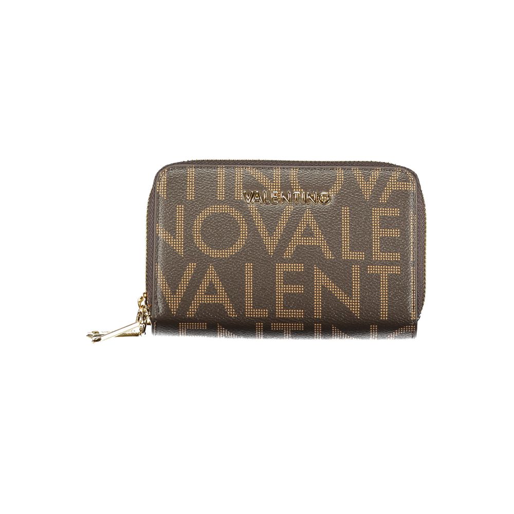 Mario Valentino Marrone Polyurethane Women Wallet