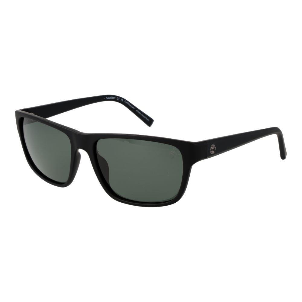 Timberland Black Stainless Steel Sunglasses
