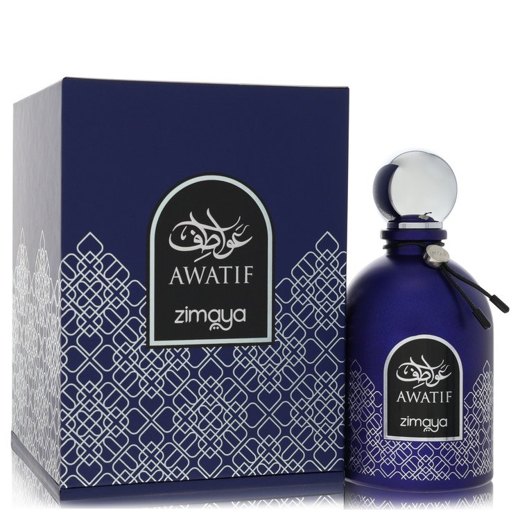 Afnan Zimaya Awatif Blue Eau De Parfum Spray By Afnan, Cologne for Men, available at Zachava.com.