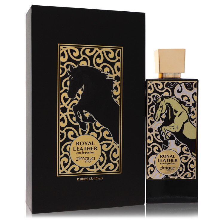 Afnan Zimaya Royal Leather Eau De Parfum Spray (Unisex) By Afnan, Cologne for Men, available at zachava.com