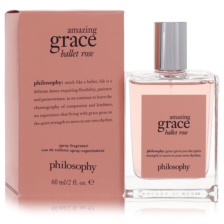 Amazing Grace Ballet Rose Eau De Toilette Spray By Philosophy, Perfume for Women, available at zachava.com
