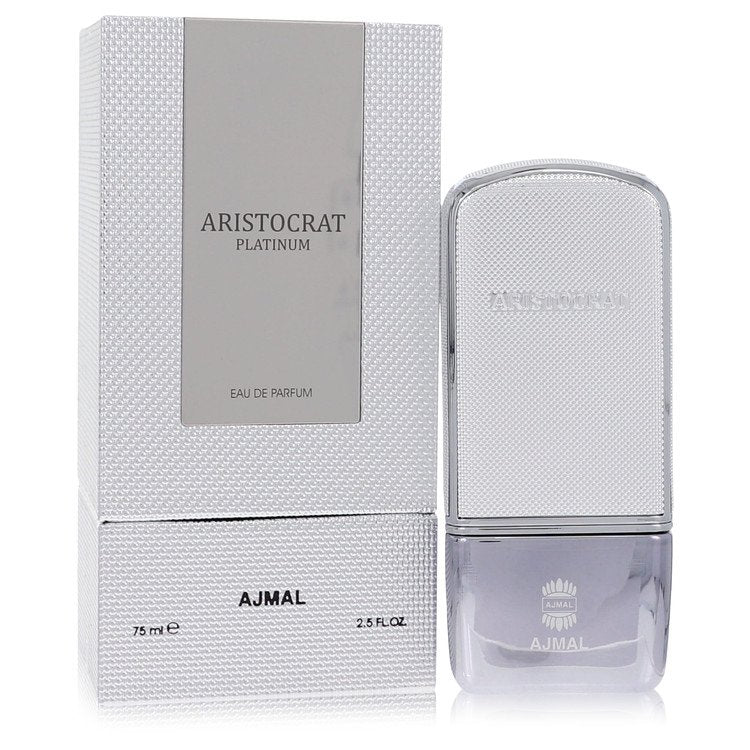 Ajmal Aristocrat Platinum Eau De Parfum Spray By Ajmal - Zachava.com