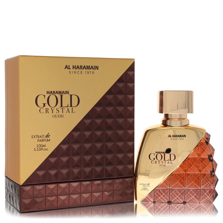 Al Haramain Gold Crystal Oudh Extrait De Parfum Spray By Al Haramain, Cologne for Men, available at zachava.com