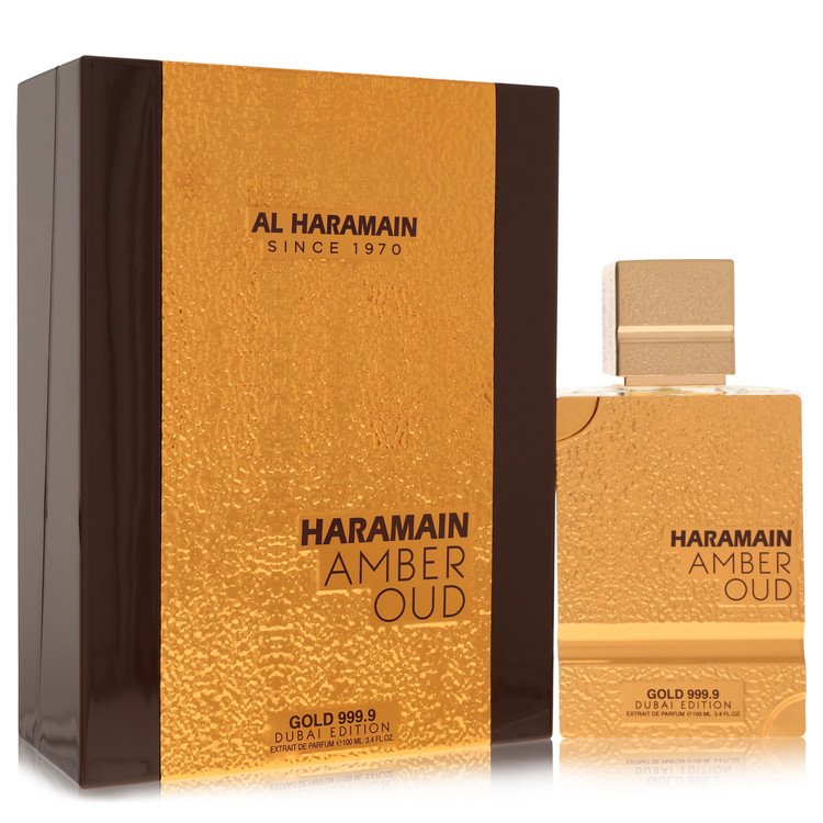 Al Haramain Amber Oud Gold 999.9 Dubai Edition Extrait De Parfum Spray By Al Haramain, Cologne for Men, available at Zachava.com.