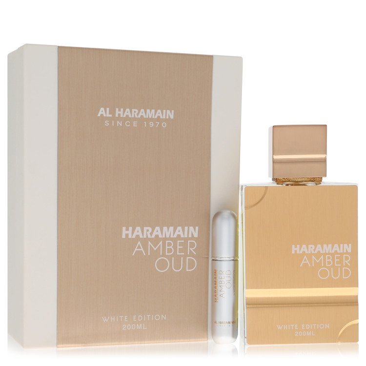 Al Haramain Amber Oud White Edition Eau De Parfum Spray (Unisex) By Al Haramain, Cologne for Men, available at zachava.com