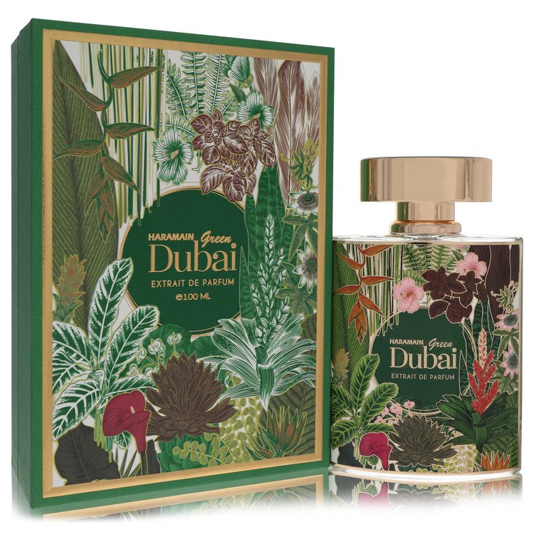 Al Haramain Green Dubai Extrait De Parfum Spray (Unisex) By Al Haramain, Perfume for Women, available at zachava.com