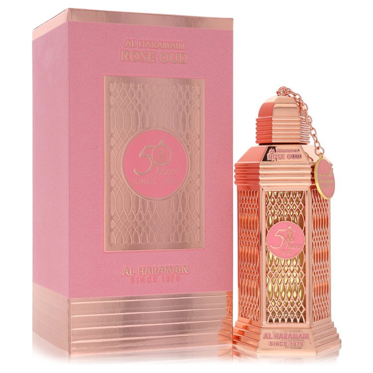 Al Haramain Rose Oud Eau De Parfum Spray By Al Haramain, Perfume for Women, available at zachava.com