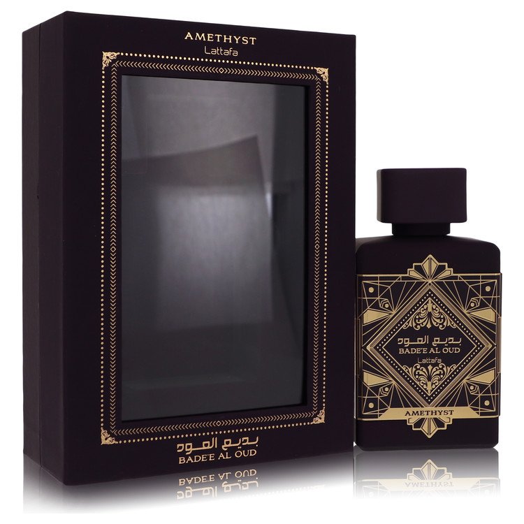 Lattafa Badee Al Oud Amethyst Eau De Parfum Spray (Unisex) By Lattafa, Perfume for Women, available at Zachava.com.