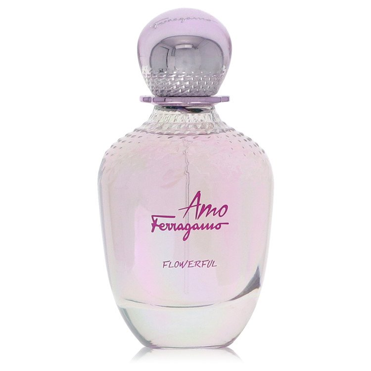 Amo Flowerful Eau De Toilette Spray (Tester) By Salvatore Ferragamo - Zachava.com