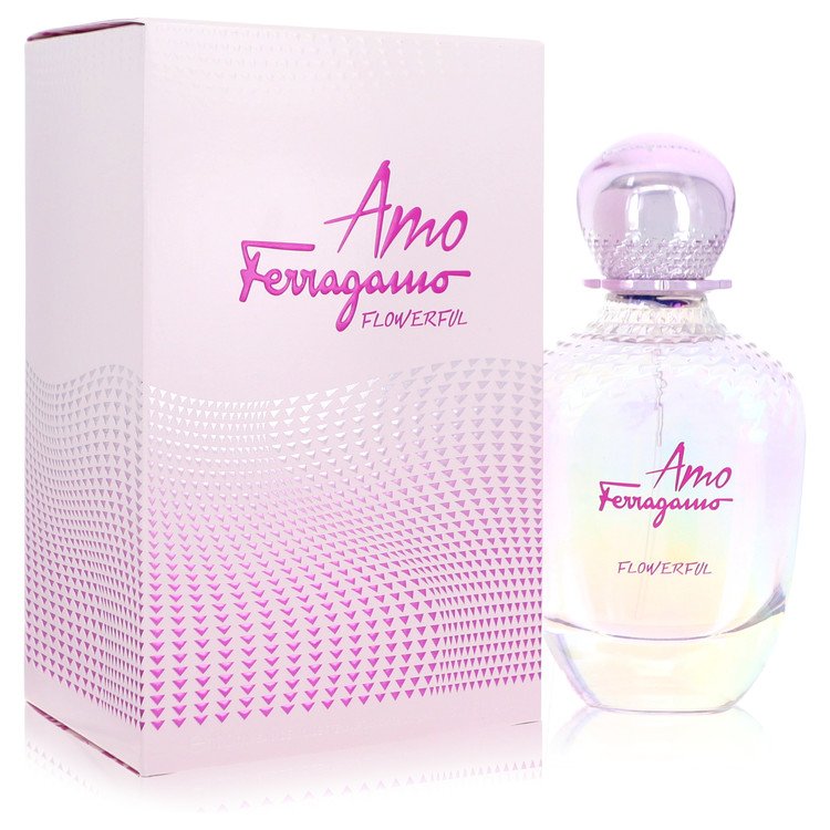Amo Flowerful Eau De Toilette Spray By Salvatore Ferragamo, Perfume for Women, available at Zachava.com.