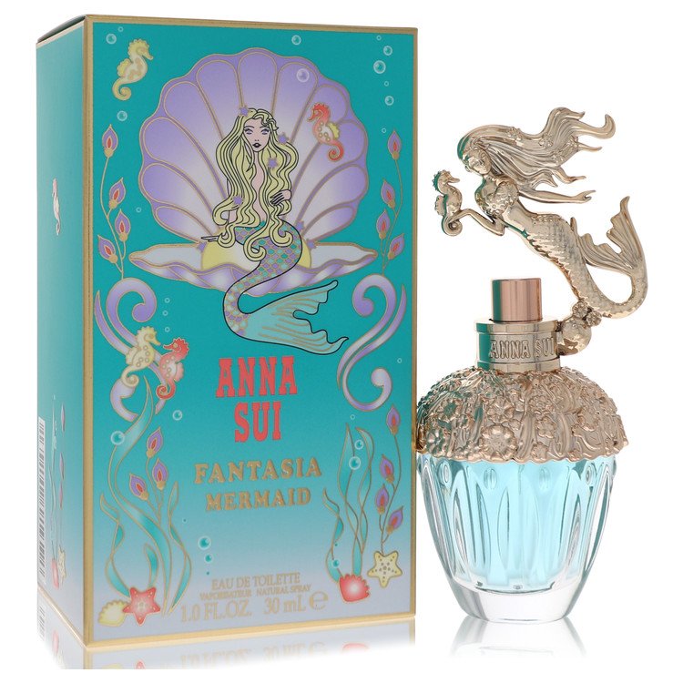 Anna Sui Fantasia Mermaid Eau De Toilette Spray By Anna Sui - Zachava.com