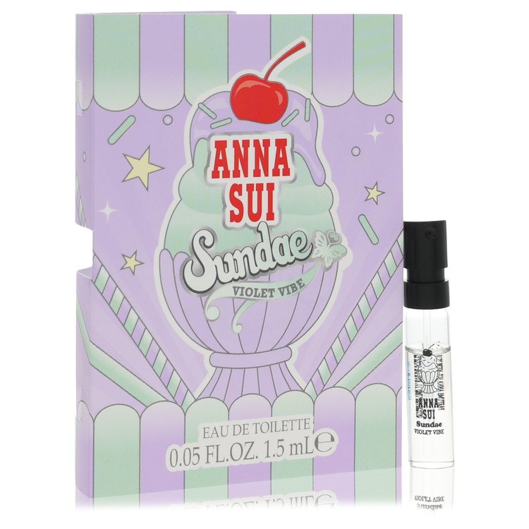 Anna Sui Sundae Violet Vibe Vial (sample) By Anna Sui, Perfume for Women, available at zachava.com