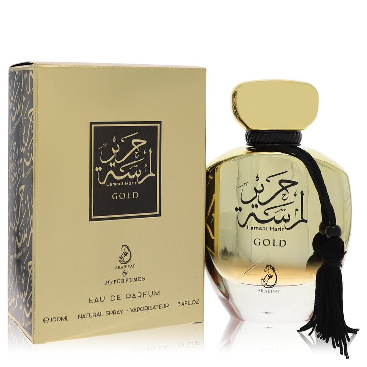 Arabiyat Lamsat Harir Gold Eau De Parfum Spray By My Perfumes - Zachava.com