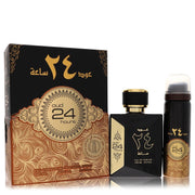 Ard Al Zaafaran Oud 24 Hours Eau De Parfum Spray + 1.7oz Perfumed Spray (Unisex) By Al Zaafaran - Zachava.com