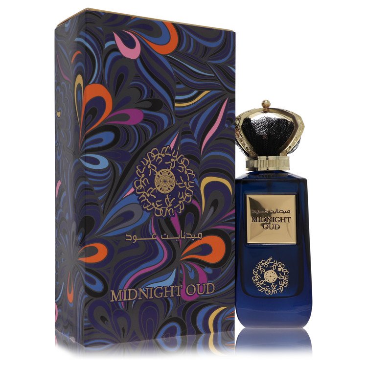 Ard Al Zaafaran Midnight Oud Eau De Parfum Spray (Unisex) By Al Zaafaran - Zachava.com
