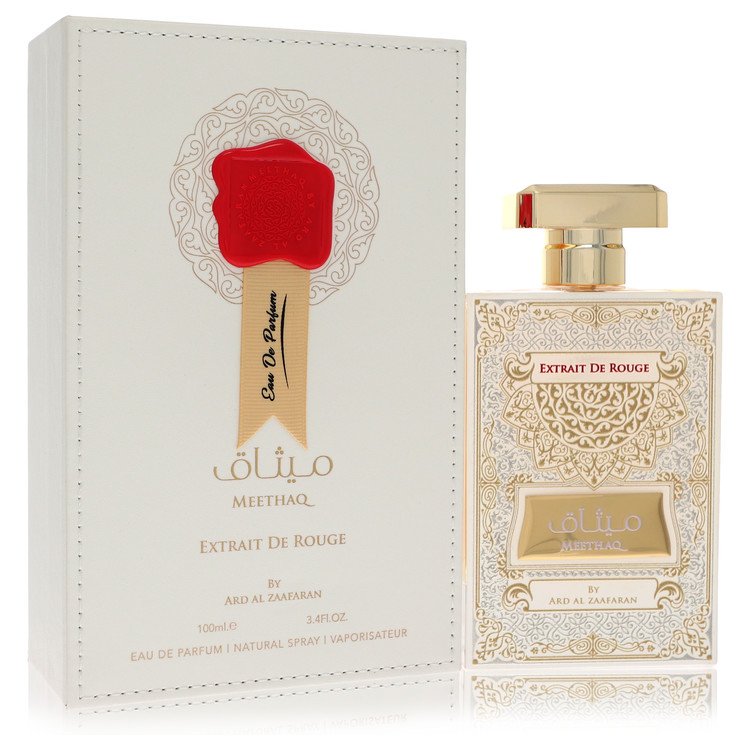 Ard Al Zaafaran Meethaq Extrait De Rouge Eau De Parfum Spray (Unisex) By Al Zaafaran - Zachava.com