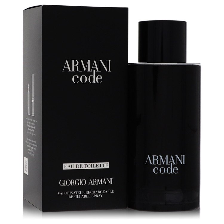Armani Code Eau De Toilette Spray Refillable By Giorgio Armani, Cologne for Men, available at zachava.com