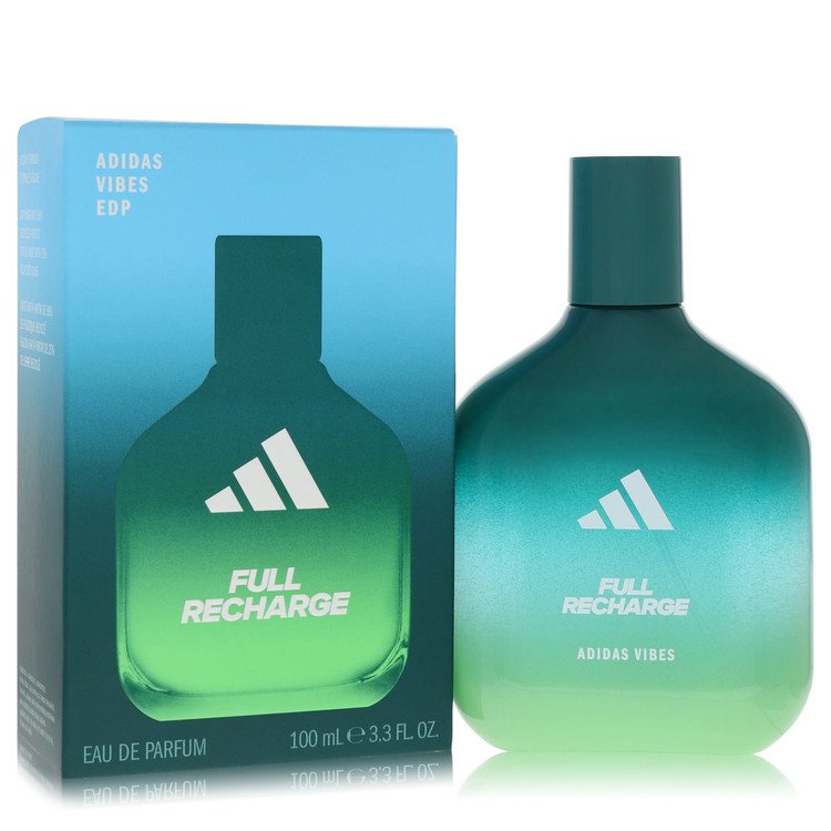 Adidas Vibes Full Recharge by Adidas Eau De Parfum Spray 3.3 oz for Men