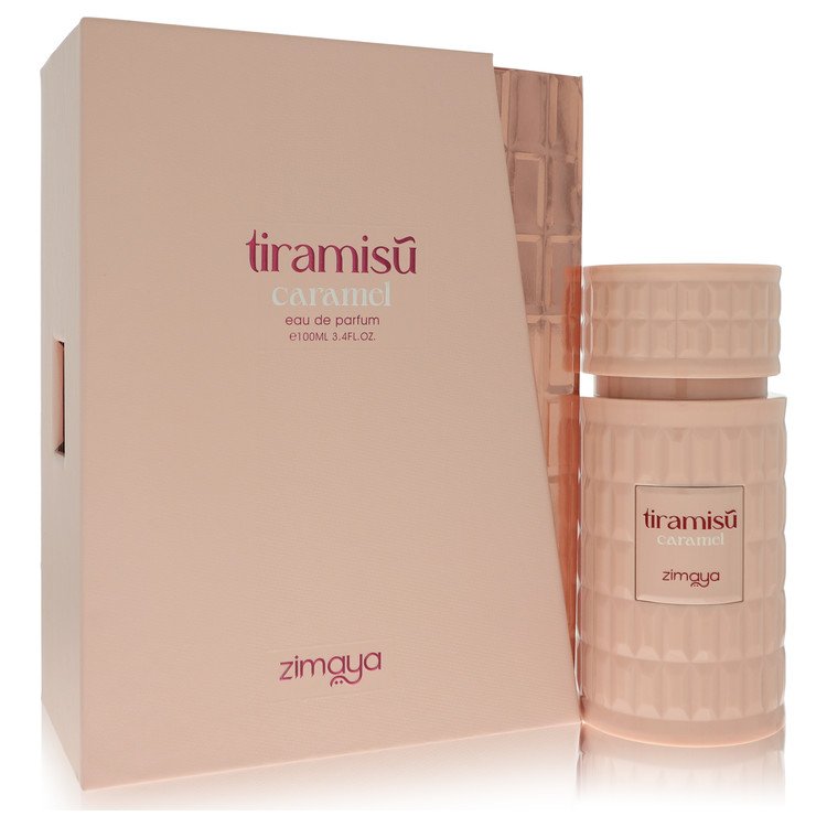 Afnan Zimaya Tiramisu Caramel by Afnan Eau De Parfum Spray (Unisex) 3.4 oz for Women