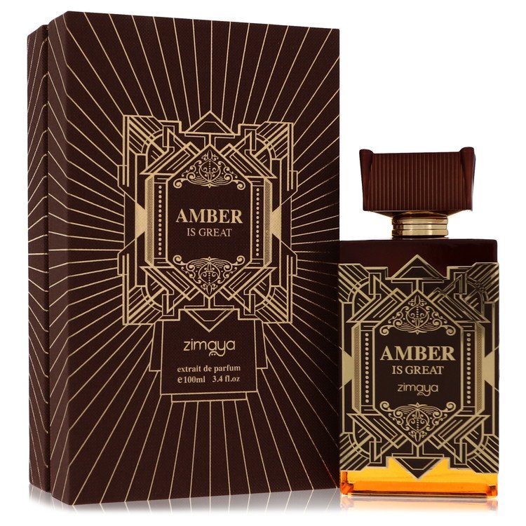 Afnan Amber is Great by Afnan Extrait De Parfum (Unisex) 3.4 oz for Men Main image