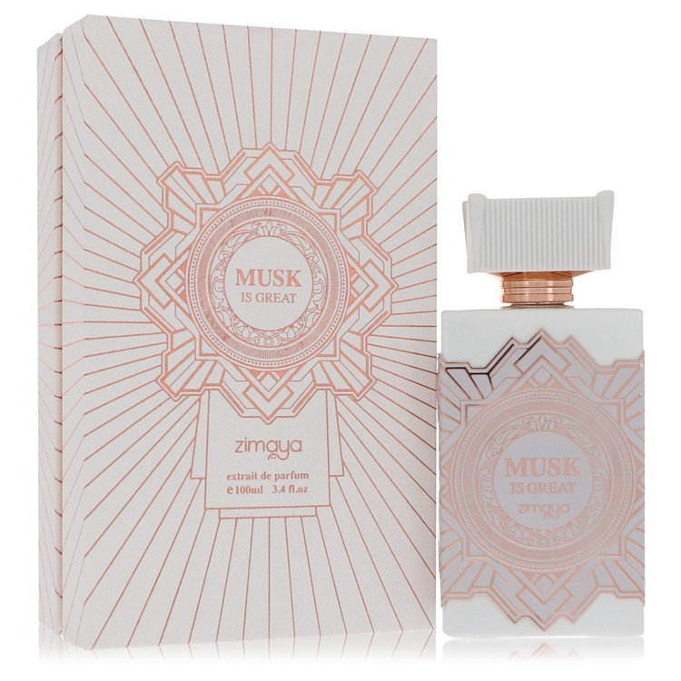 Afnan Musk is Great by Afnan Extrait De Parfum Spray (Unisex) 3.4 oz for Women Main image