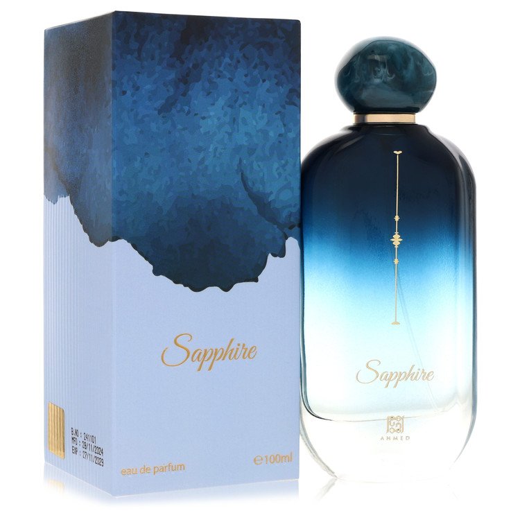 Ahmed Al Maghribi Sapphire by Ahmed Al Maghribi Eau De Parfum Spray 3.38 oz for Men
