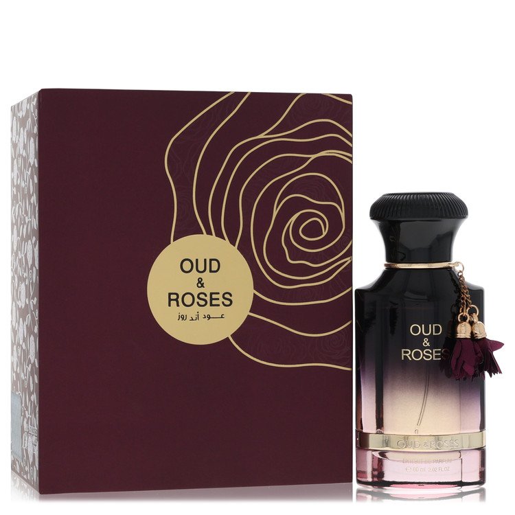 Ahmed Al Maghribi Oud & Roses by Ahmed Al Maghribi Extrait De Parfum Spray (Unisex) 2 oz for Women
