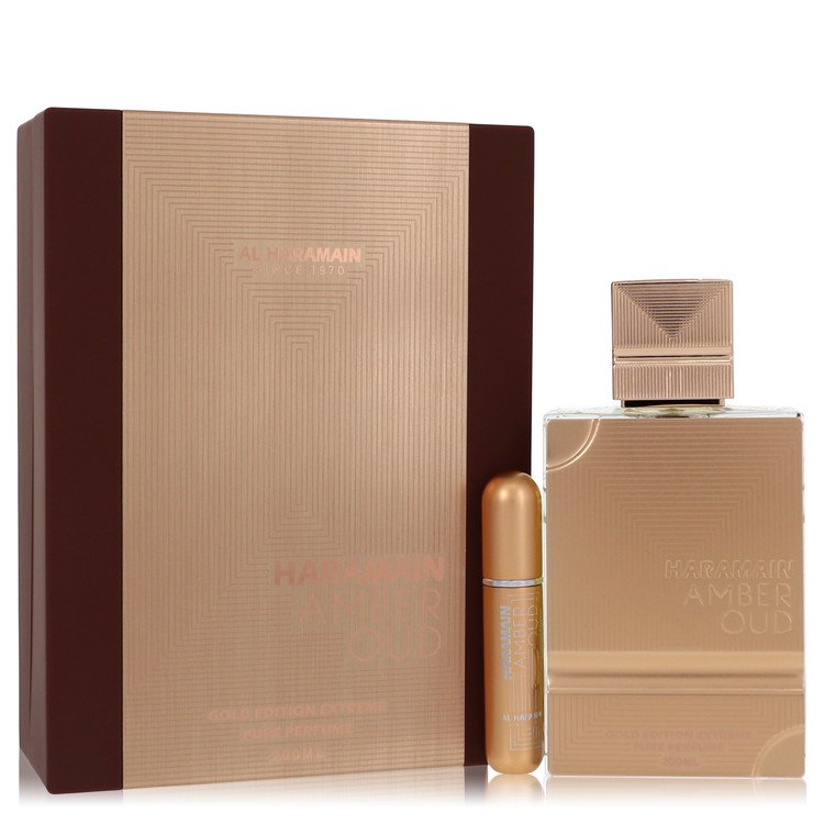 Al Haramain Amber Oud Gold Edition Extreme by Al Haramain Gift Set 6.7 oz for Women
