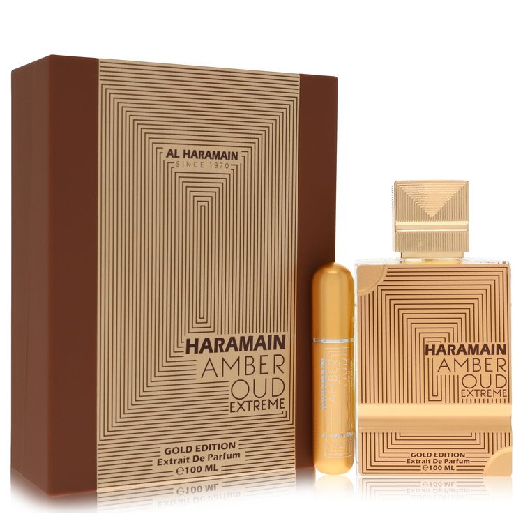 Al Haramain Amber Oud Gold Edition Extreme by Al Haramain Gift Set 3.4 oz for Women