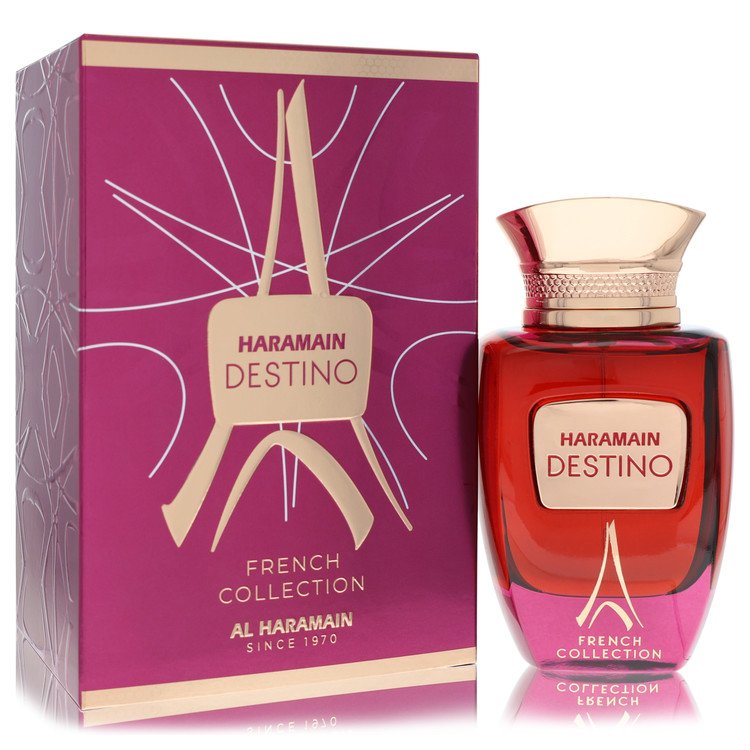 Al Haramain Destino French Collection by Al Haramain Eau De Parfum Spray 3.33 oz for Men