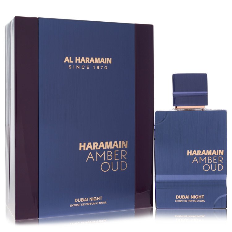Al Haramain Amber Oud Dubai Night by Al Haramain Extrait De Parfum Spray 3.33 oz for Men