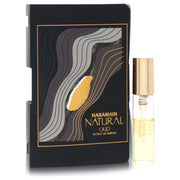 Al Haramain Natural Oud by Al Haramain Vial (sample-Unisex Manufacture 1/2 filled) for Men