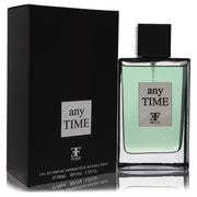 Any Time by Elysee Fashion Eau De Parfum Spray 3.3 oz for Men
