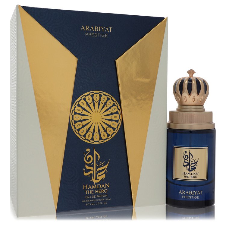 Arabiyat Prestige Hamdan The Hero by Arabiyat Prestige Eau De Parfum Spray (Unisex) 2.5 oz for Men