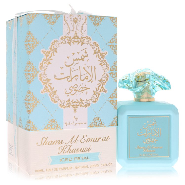Ard Al Zaafaran Iced Petal by Al Zaafaran Eau De Parfum Spray (Unisex) 3.4 oz for Men