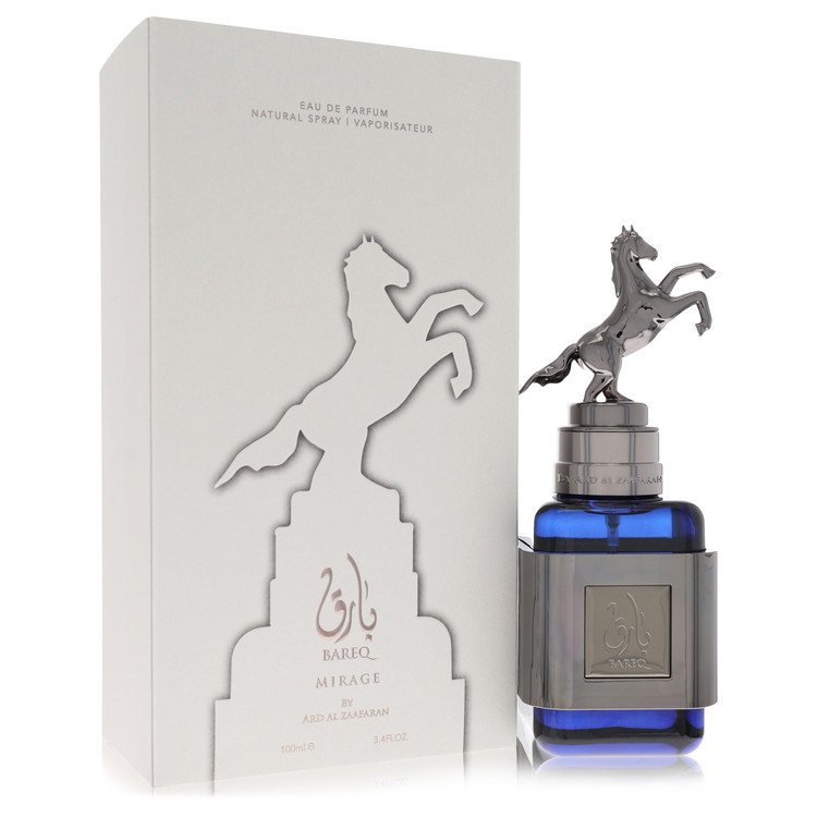 Ard Al Zaafaran Bareq Mirage by Al Zaafaran Eau De Parfum Spray (Unisex) 3.4 oz for Men