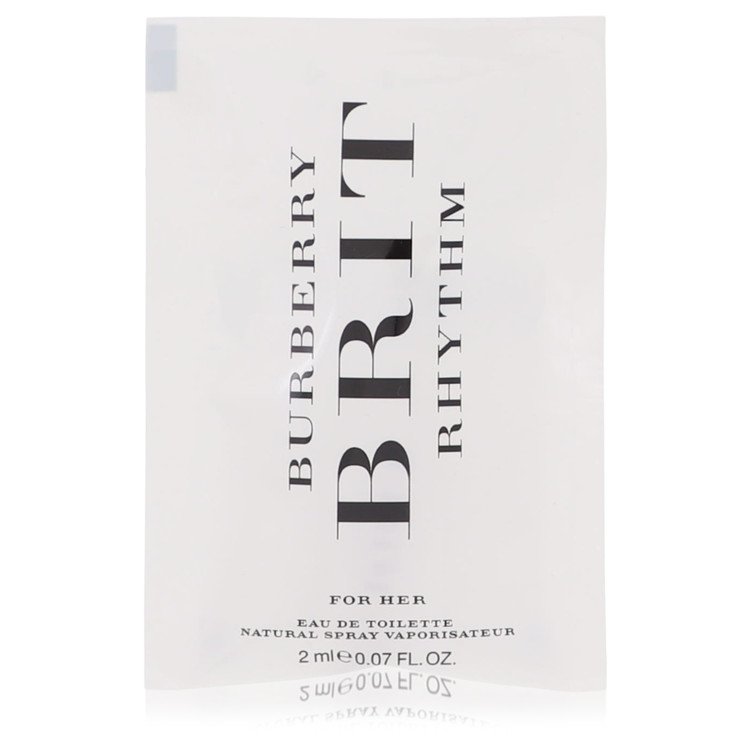 Burberry Brit Rhythm Vial (sample) By Burberry, Perfume for Women, available at zachava.com