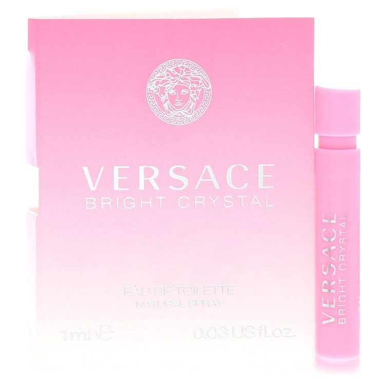 Bright Crystal Vial (sample) By Versace, Cologne for Men